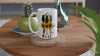 Yellow Cheers White 15oz Ceramic Mug