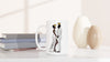 King & Queen White 15oz Ceramic Mug
