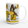 Yellow Boss Lady - White 15oz Ceramic Mug
